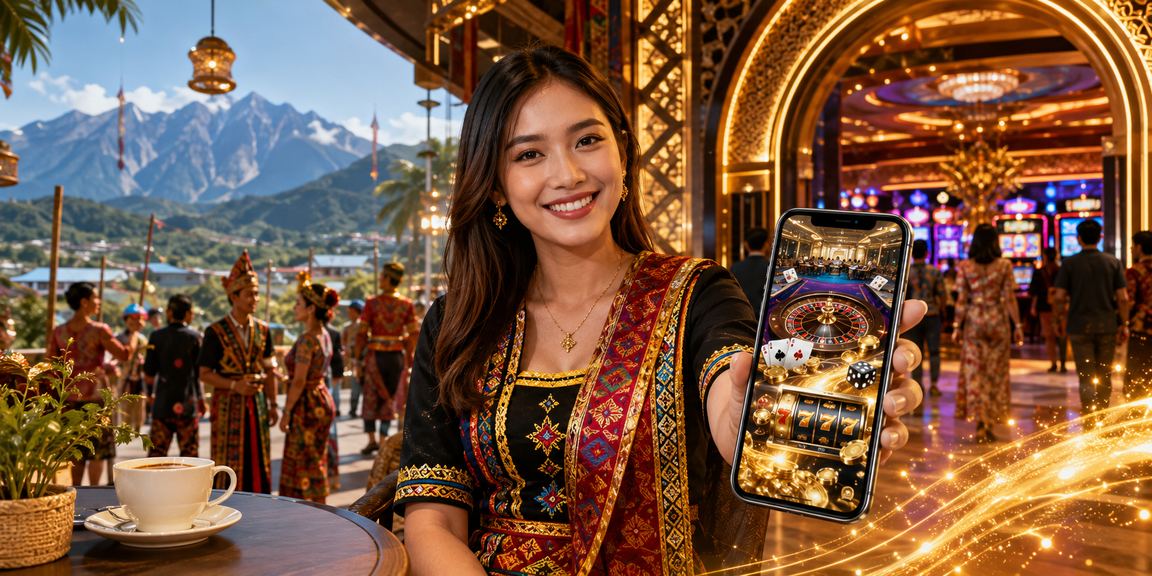Aplikasi kasino asianbookie pada telefon pintar Android di Sabah